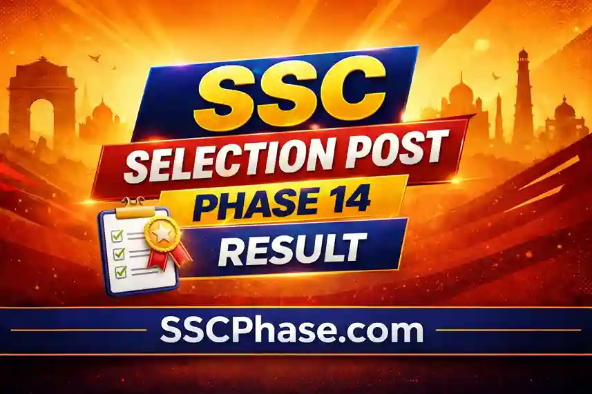 SSC Phase 14 Result 2026